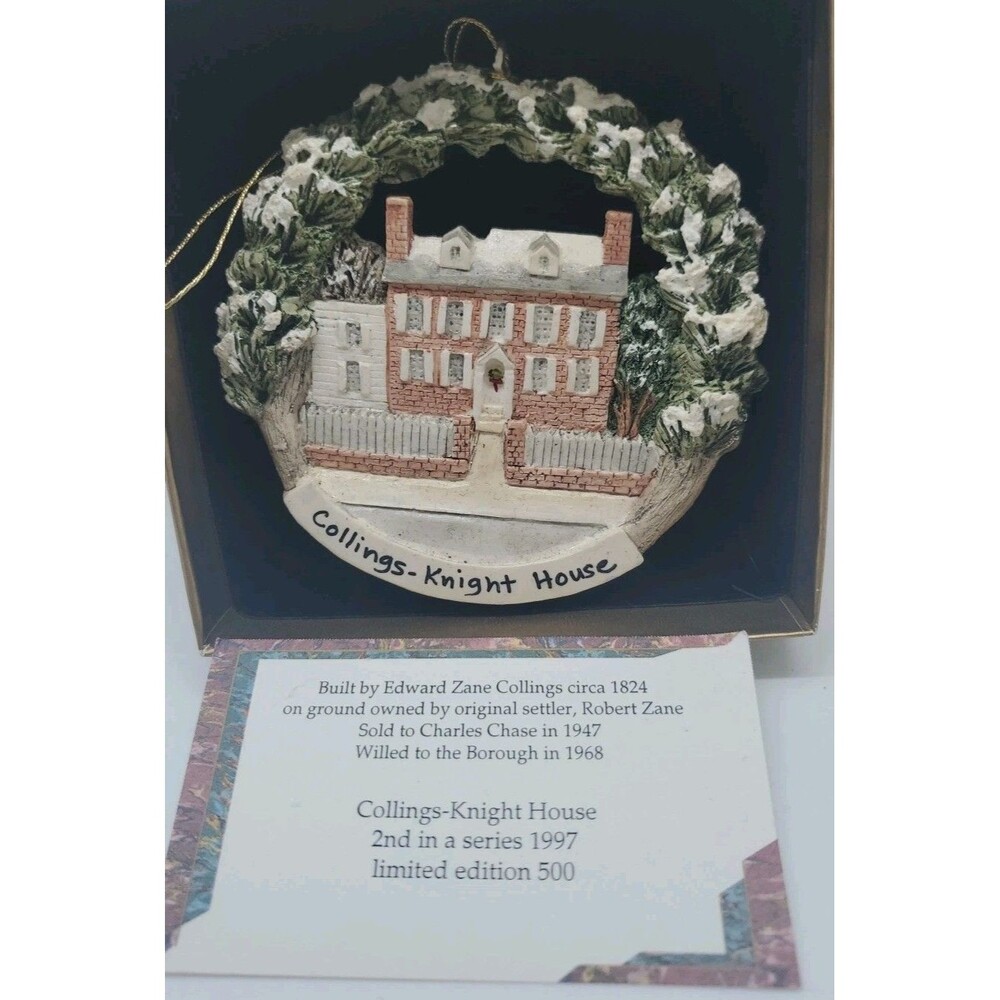 Hestia Ornament Collings- Knight House 1997 Limited Edition Hanging Decoration